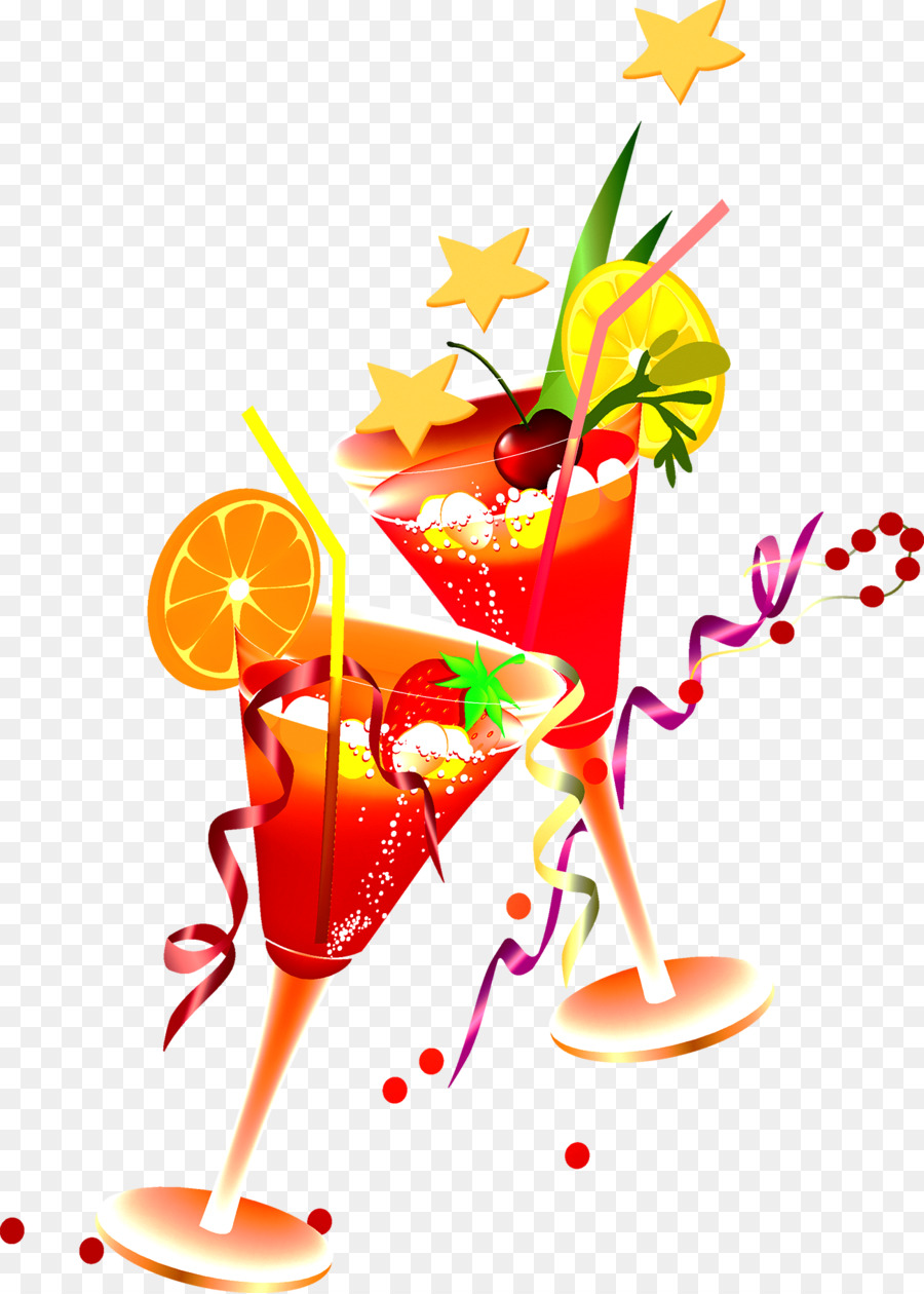 Cocktail-Frucht, Salat, Alkoholische Getränke - cocktail