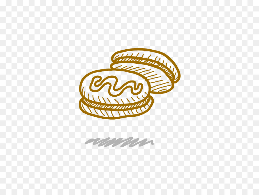 Fast-food-Europäische Küche-Symbol - Keks