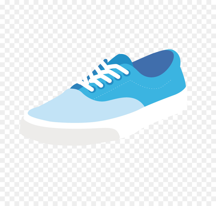 Blu Scarpe Sneakers Espadrille - Vettore blu scarpe