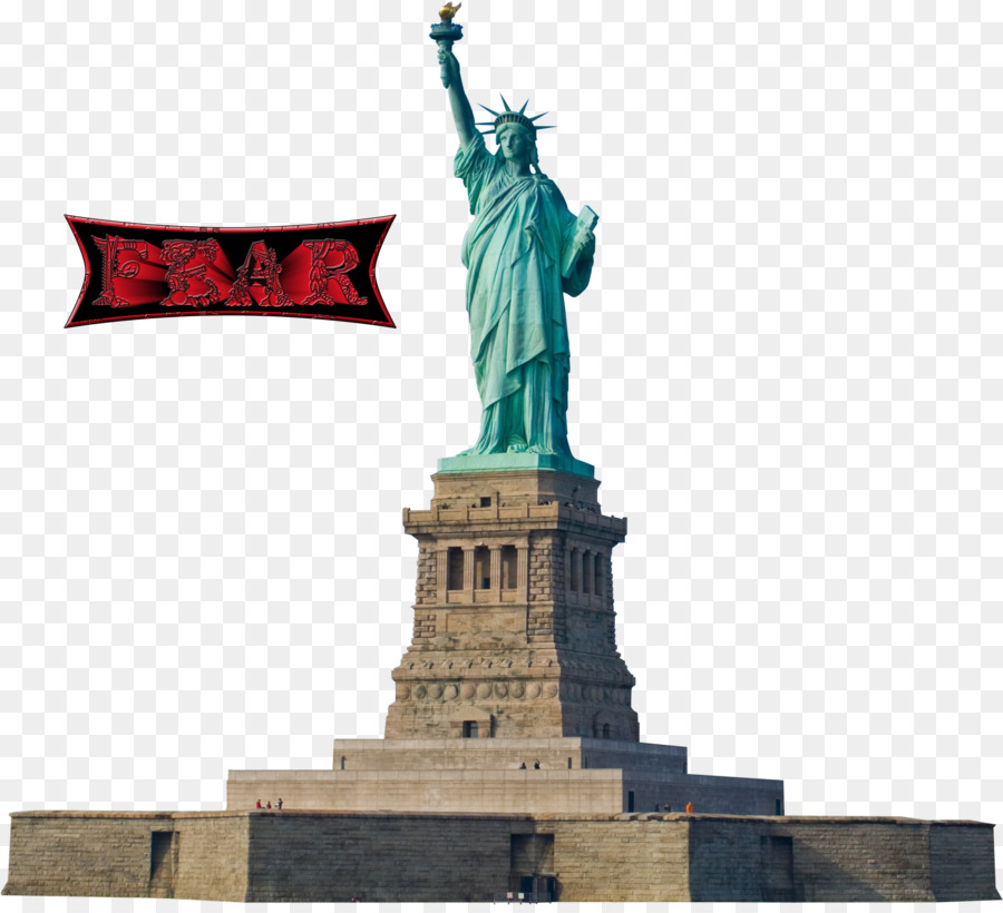 Statue of Liberty-Ellis Island-Illustration - New York Png