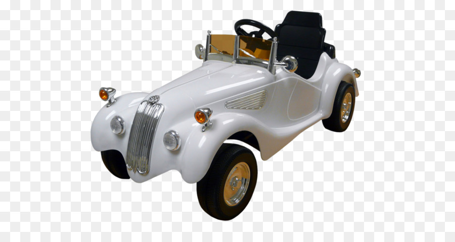 Sport Auto Oldtimer Modell Auto Spielzeug - White Rennwagen