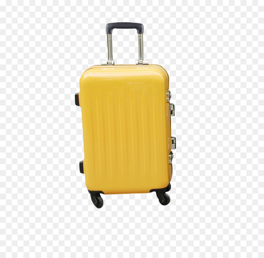 Koffer-Gepäck-Little Yellow Duck Project - Einfache gelb Gepäck