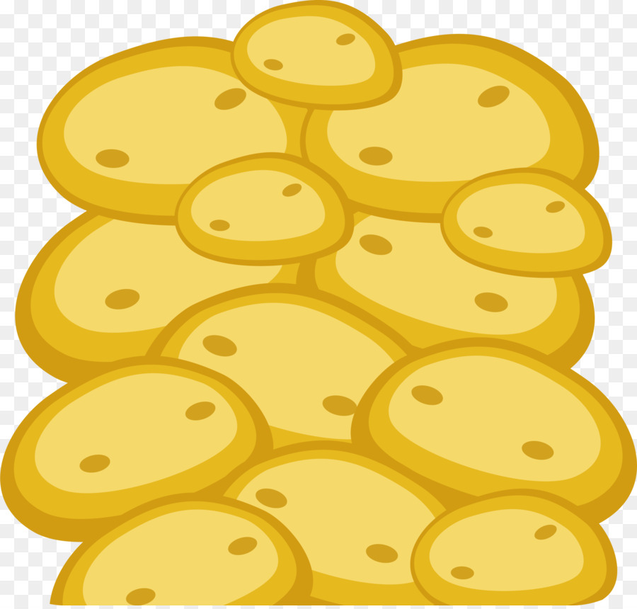 Patatine fritte patatine Croccanti Cibo - Semplici giallo patatine