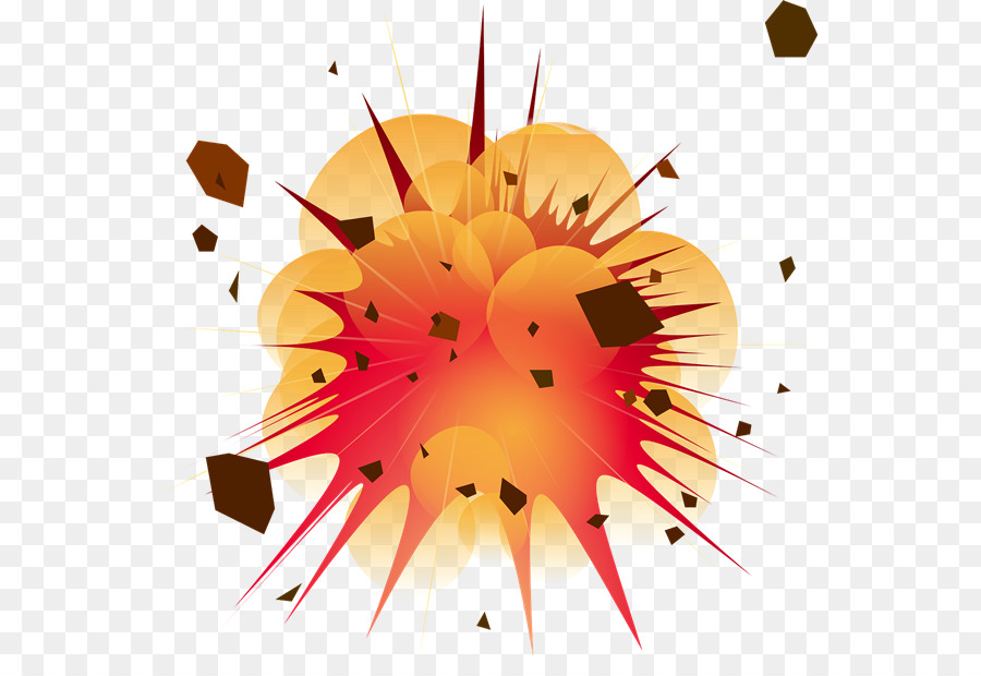 Explosion Bomb Clip art - Explodieren Cliparts