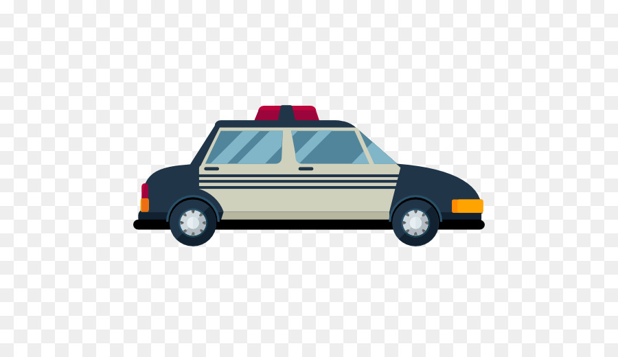 Auto della polizia di Grafica Vettoriale Scalabile Icona - auto della polizia