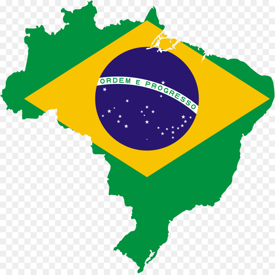 Flagge von Brasilien-Map Clip art - Karte Von Brasilien Cliparts