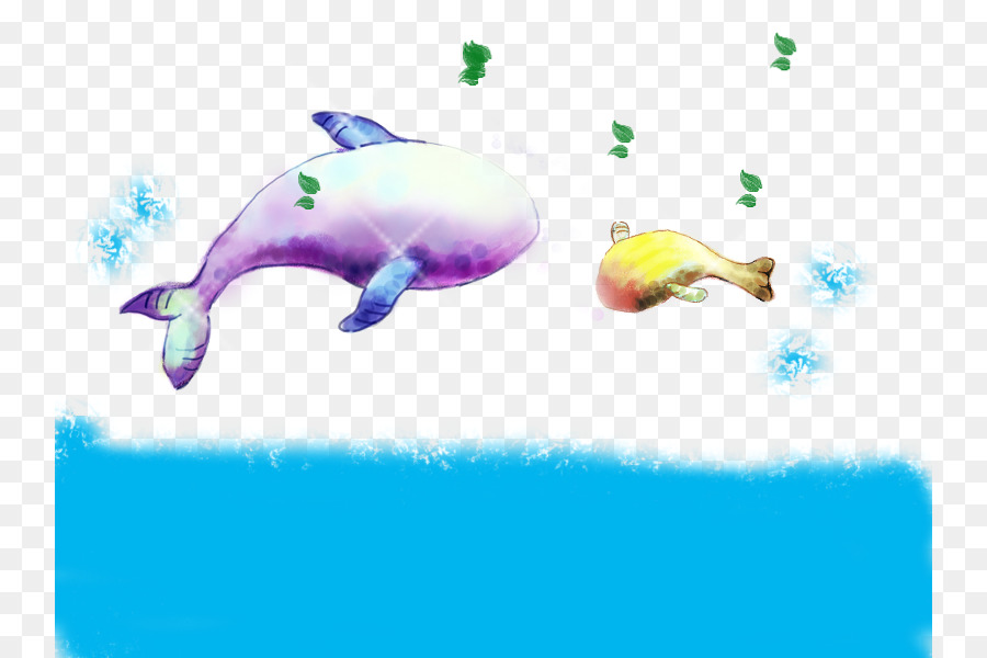 Dolphin Cá Voi - Tay màu con cá voi