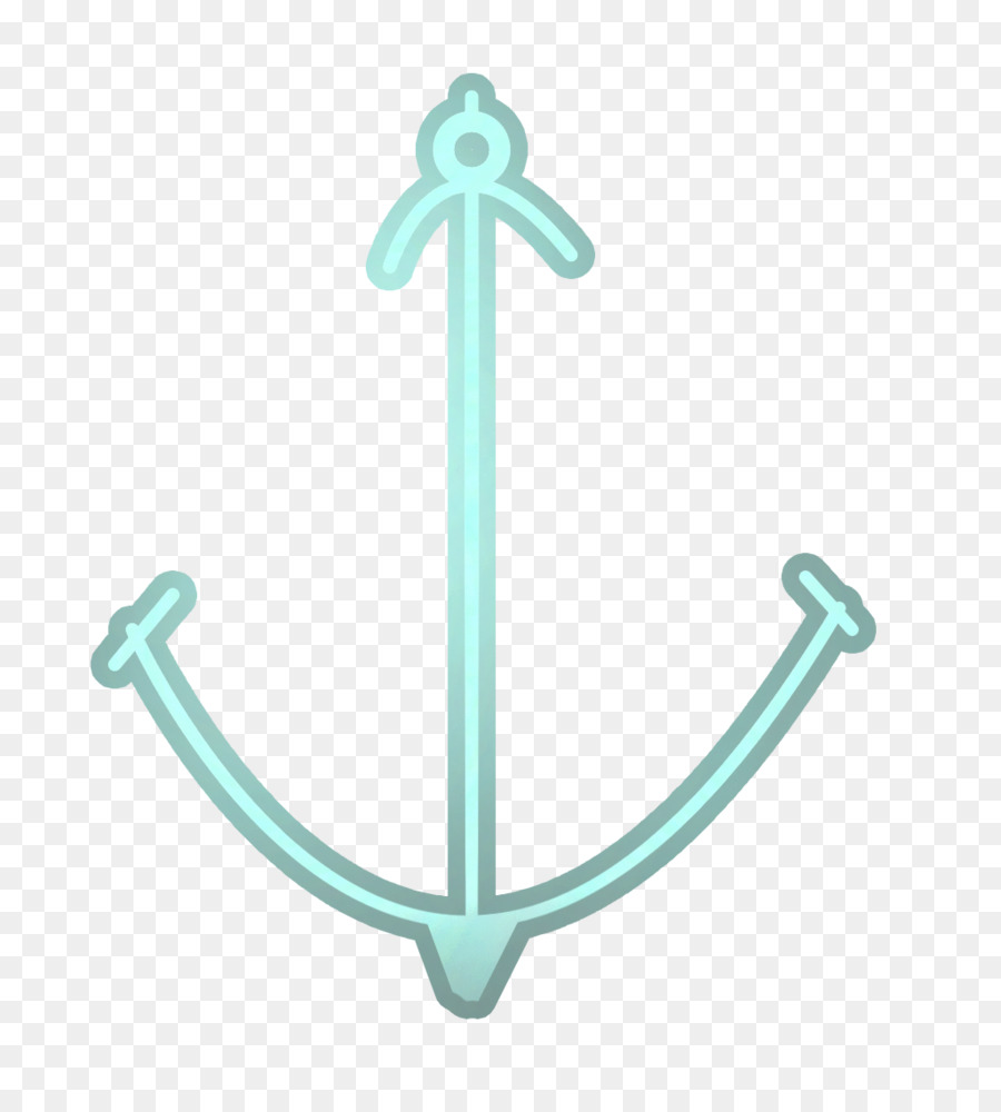 Anker-Wasserfahrzeug Blaue Symbol - Blue Anchor
