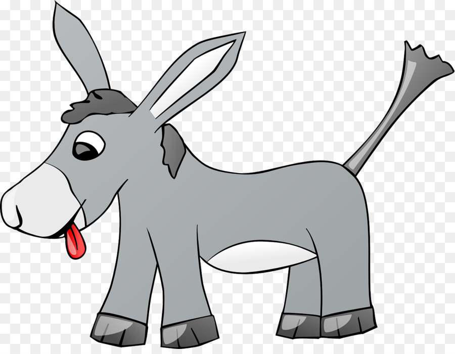 Con la Donkey miễn Phí nội dung Clip nghệ thuật - Màu xám donkey