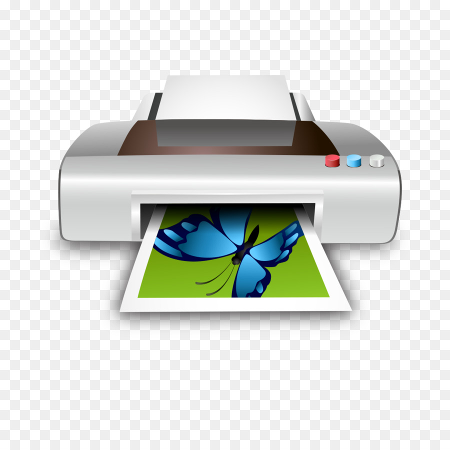 Informationen über Drucker-Computer-Netzwerk - Kreative Farb-Drucker
