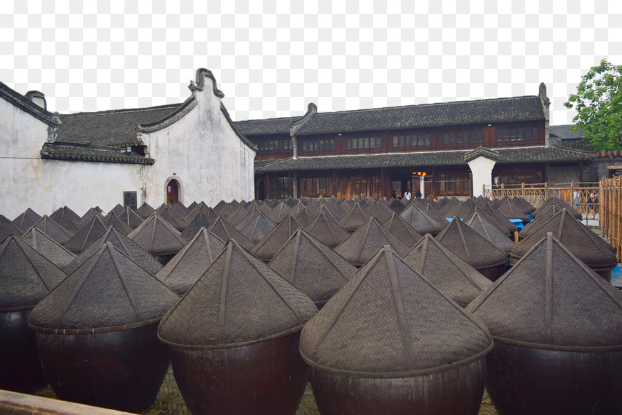 Doenjang-Architektur - Huizhou alten Gebäude sauce tank