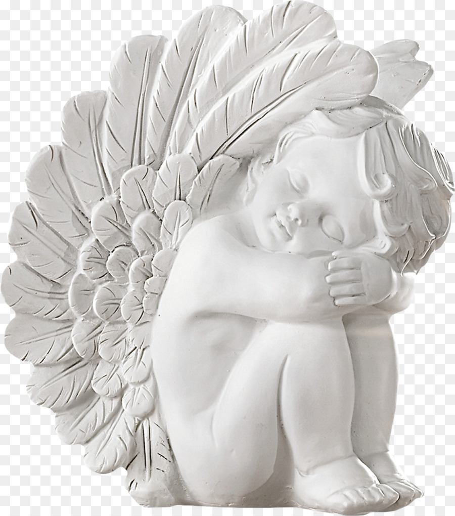 Angelo Scultura Venerdì - Figlio angelo, scultura