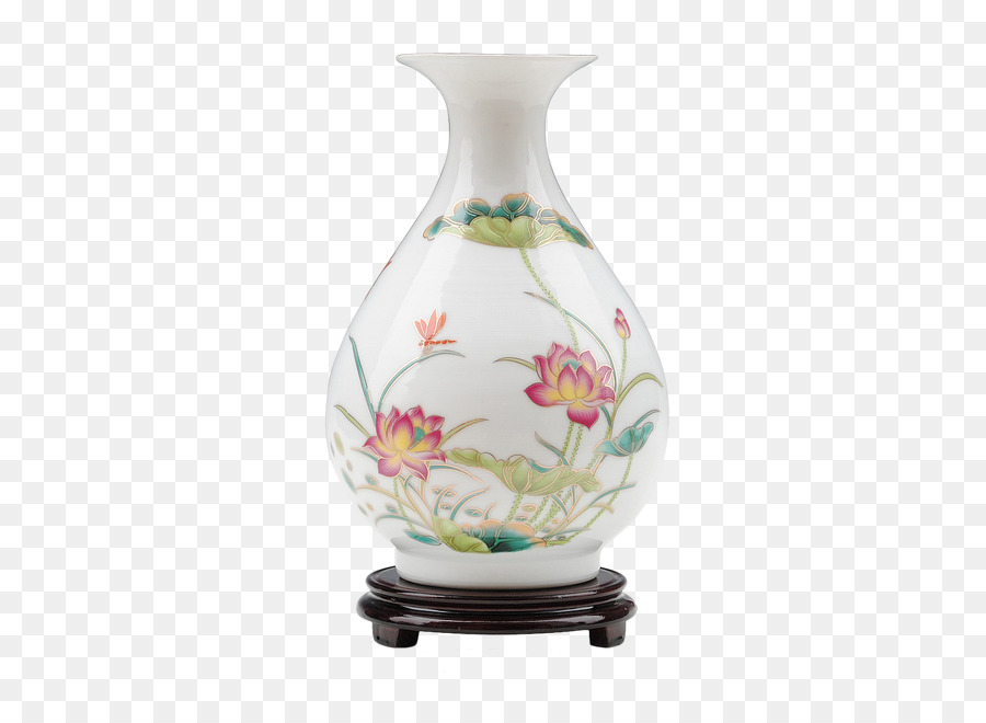 Jingdezhen Vaso Di Ceramica, Porcellana - Classico vaso bianco