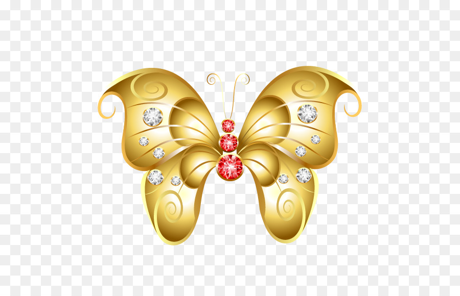 Farfalla Clip art - gioielli a forma di farfalla