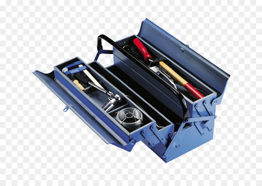 Werkzeug - blau toolbox