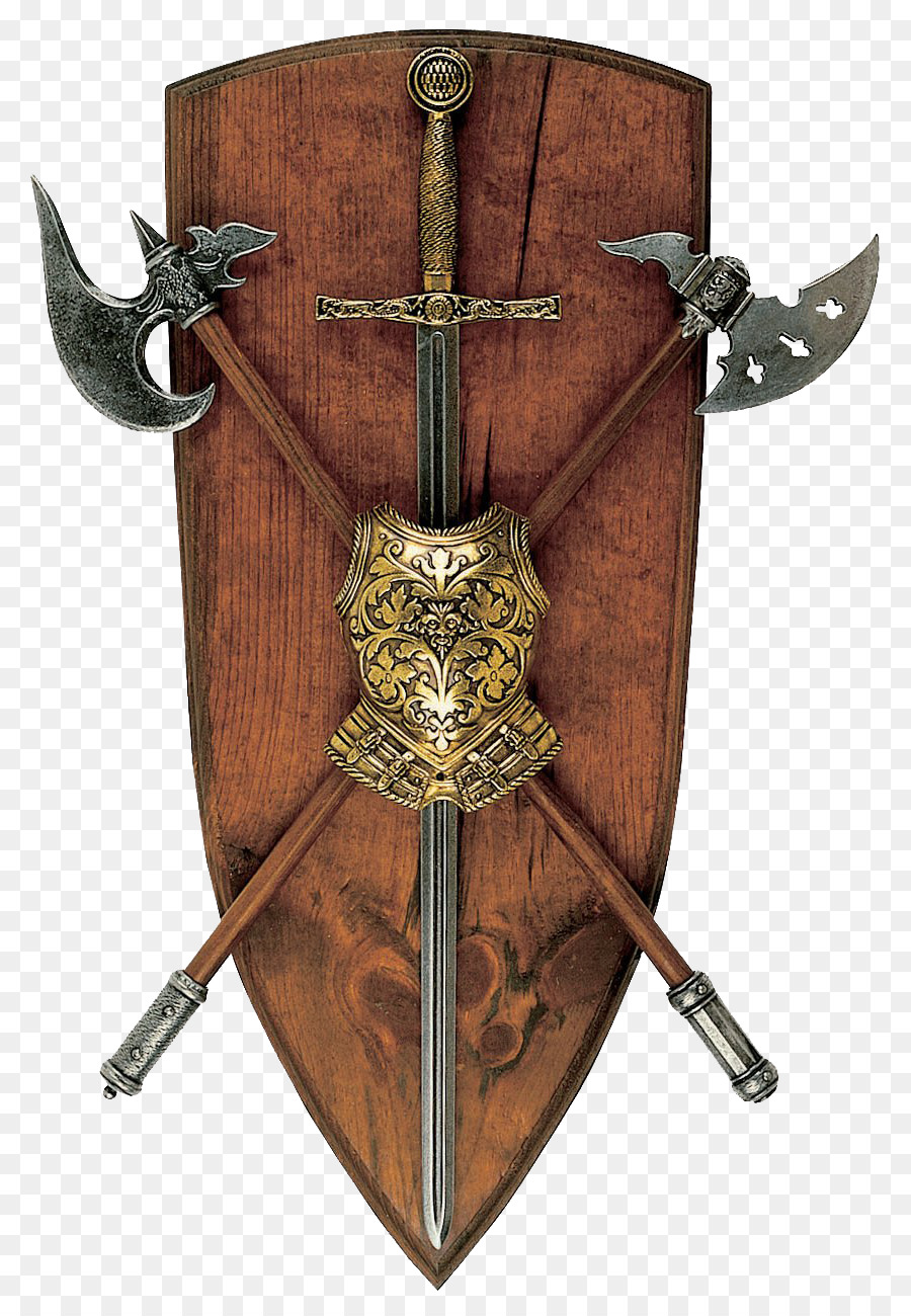 biểu tượng vũ khí - Shield và ax