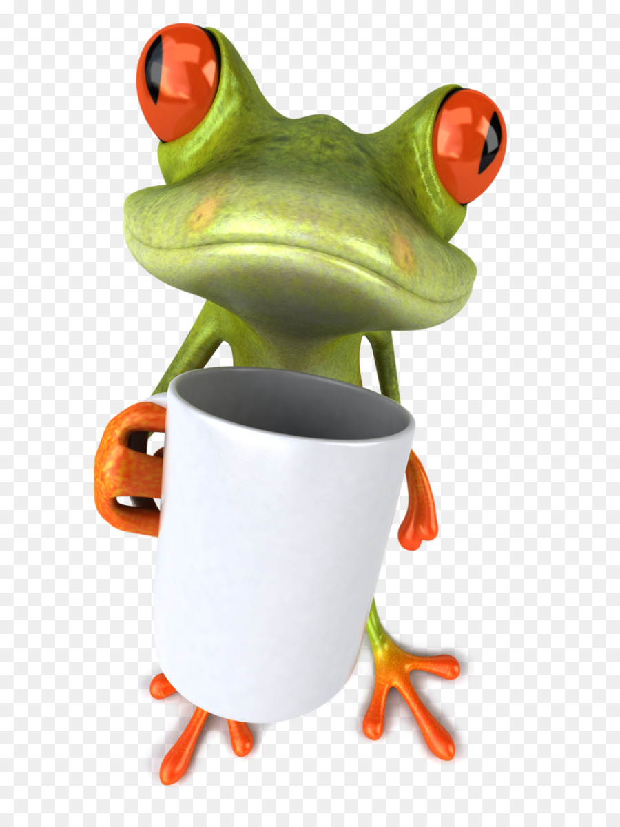 Frosch 3D-computer-Grafik-Bildschirmschoner Wallpaper - Frosch