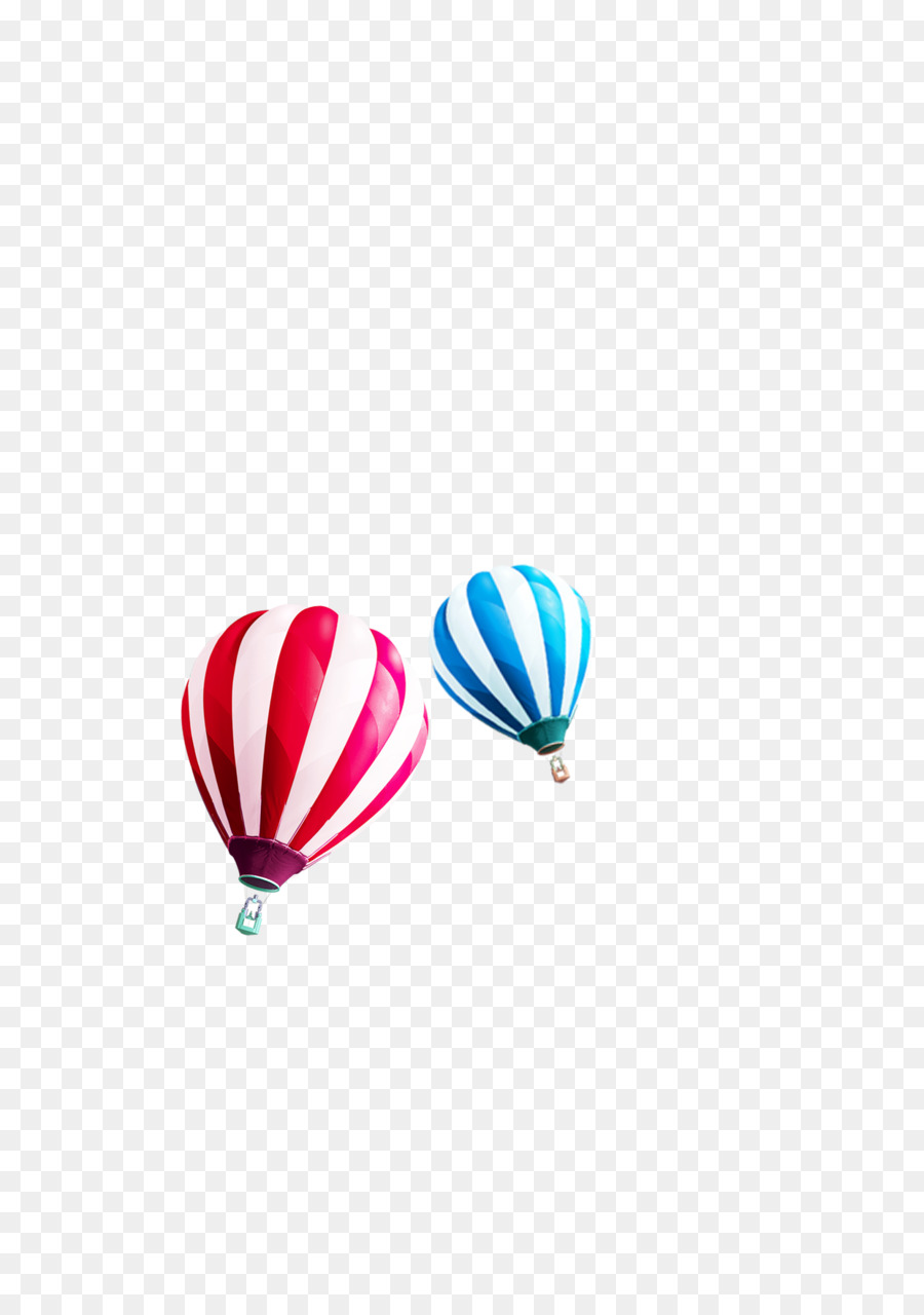 Hot air balloon Aviation Wallpaper - Gestreifte Heißluftballon