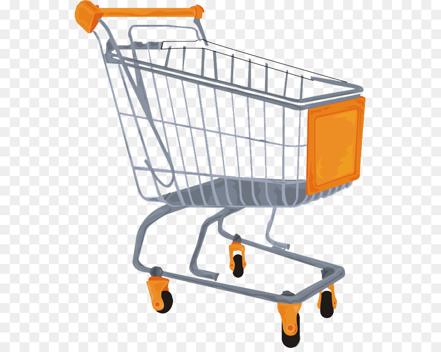 Shopping cart Stock-illustration - Supermarkt Warenkorb