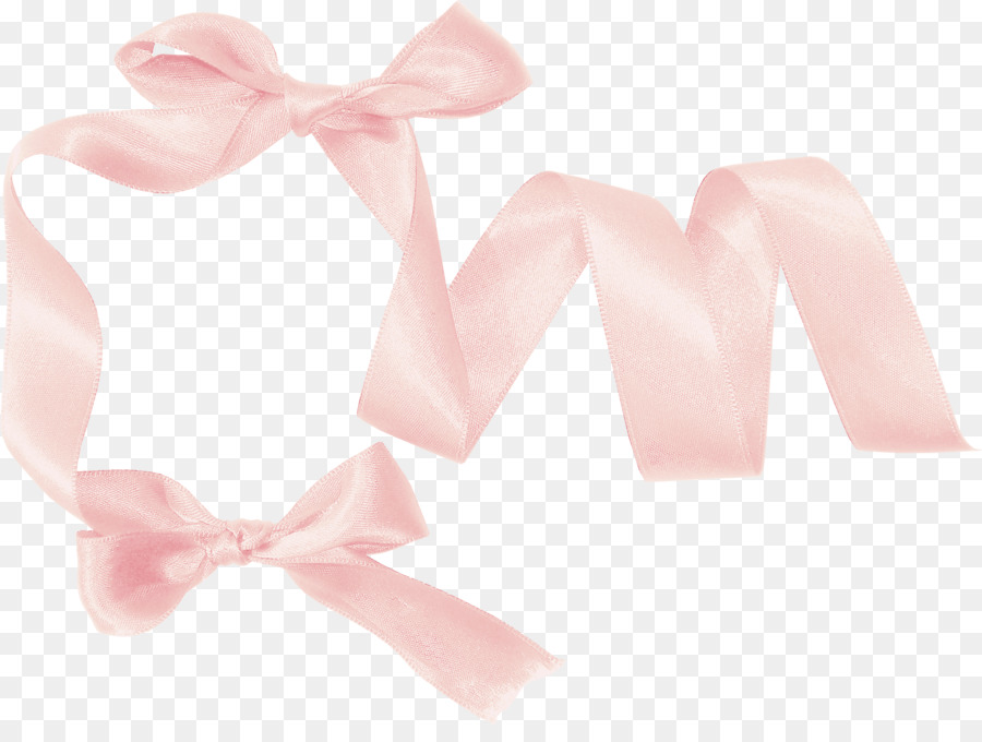 Rosa Band Pink Ribbon - Rosa Band-Krawatte