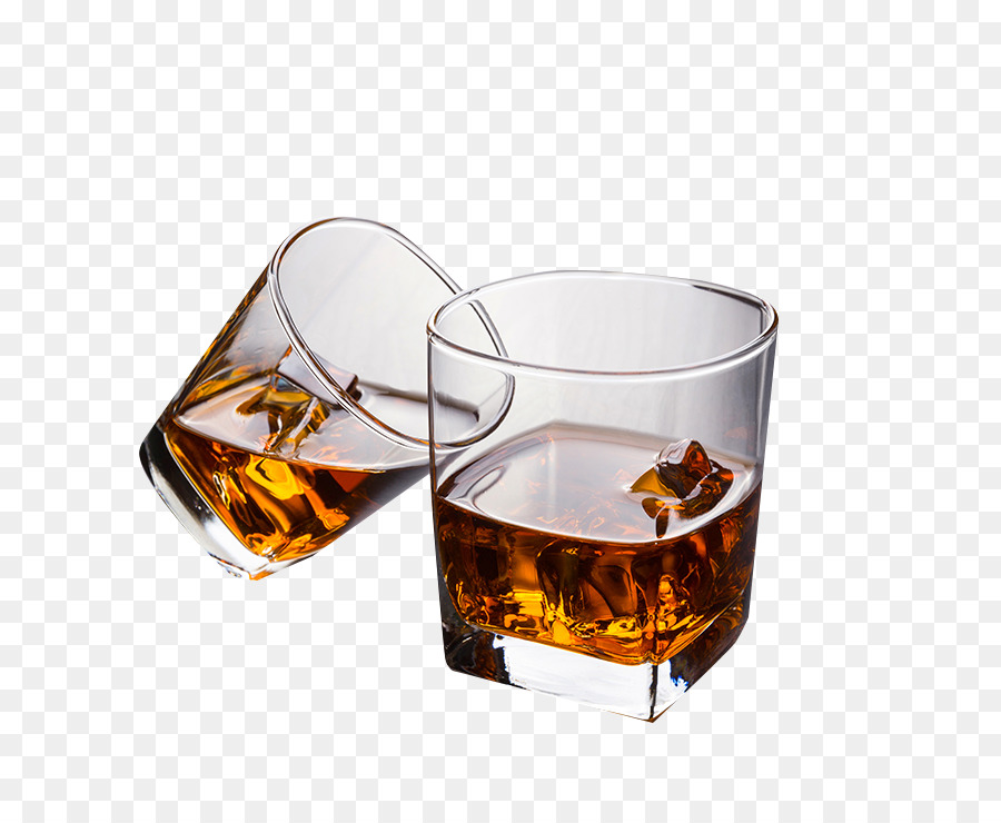 Bicchiere Di Whisky Bere Tazza - Due bicchieri di vetro materiale