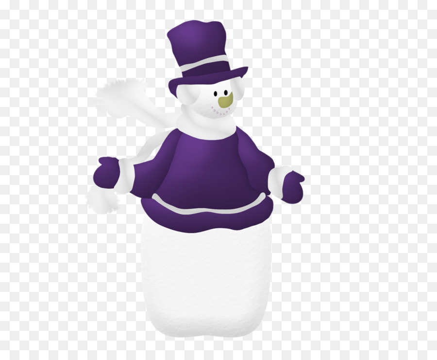 Nối Sản Xuất Pizza Giáng Santa Claus - Màu Tím Snowman