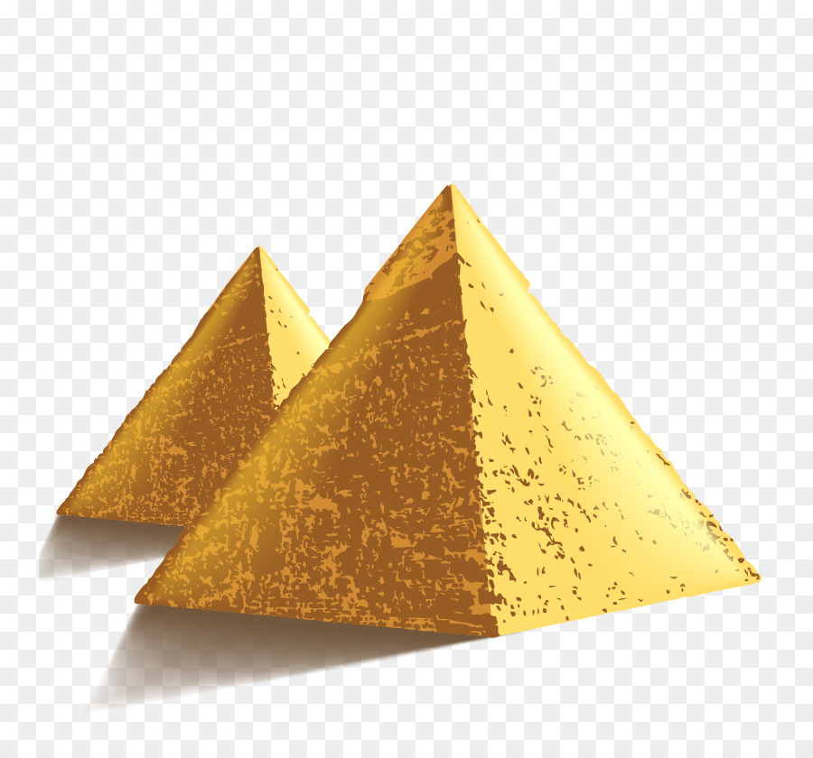 Piramidi egiziane di Giza, piramide complesso Illustrazione - piramide