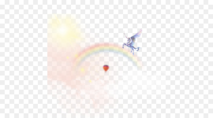 Licht-Regenbogen Cloud iridescence - Regenbogen Pegasus Wolken-hintergrund-Licht-Effekt