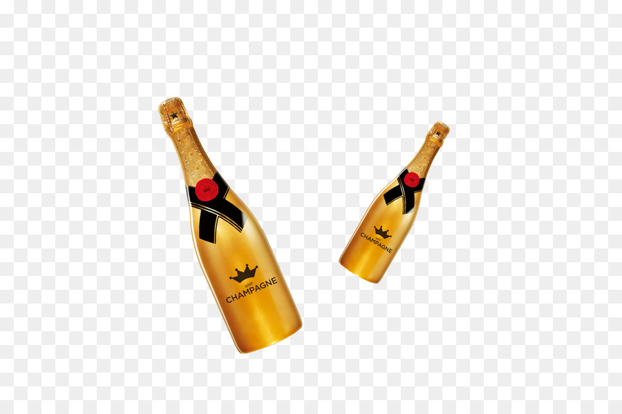 Vino rosso, Champagne bevanda Alcolica in Bottiglia - Oro champagne