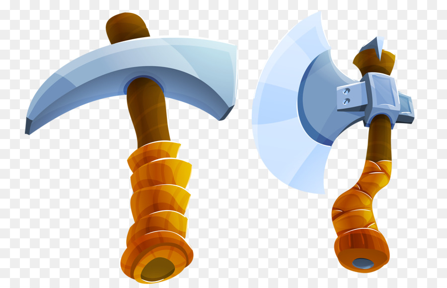 Axe Cartoon Waffe - Axt und hammer