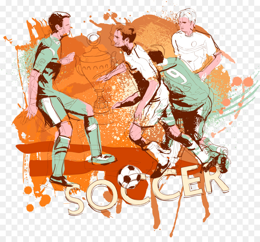 Il Calcio Illustrazione - vettore di calcio