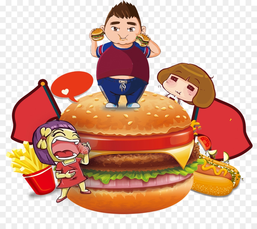 Junk Food Cartoon