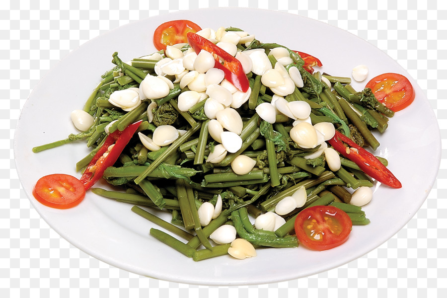Insalata di spinaci cucina Vegetariana Cibo Pixel di nocciolo di Albicocca - Mandorle Bracken