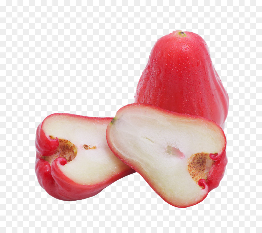 Frutta mela Java - Cera mela tagliata di frutta di colpo