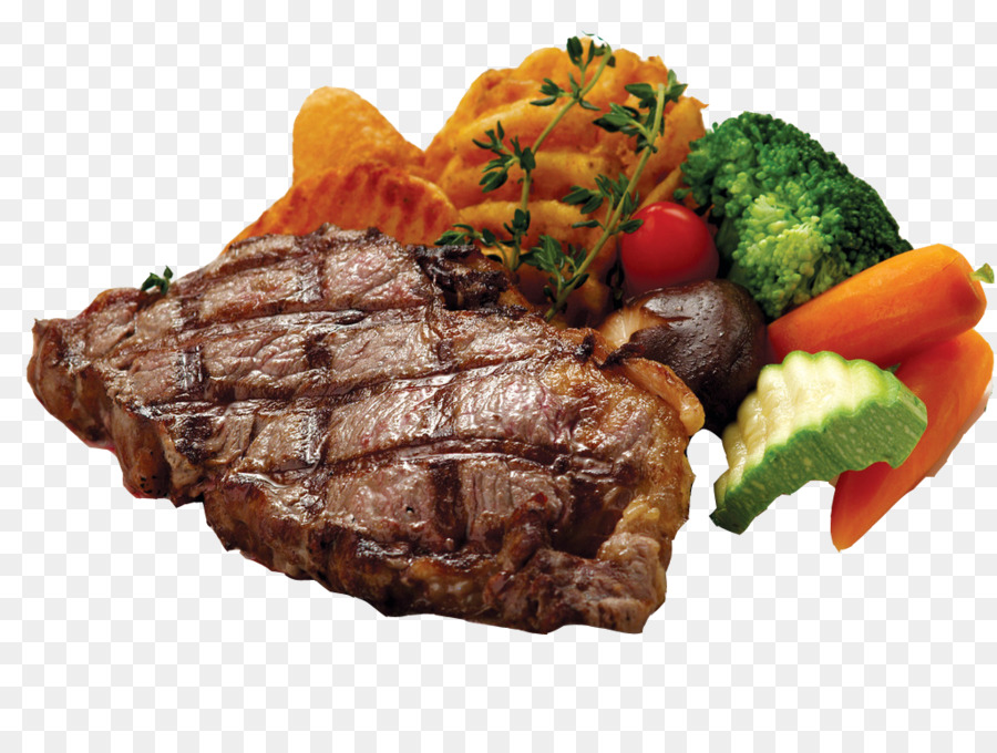 Úc món Thịt Kangaroo thịt Bò - Chúng dưa bông cải xanh, cà rốt nấm thịt bò nướng