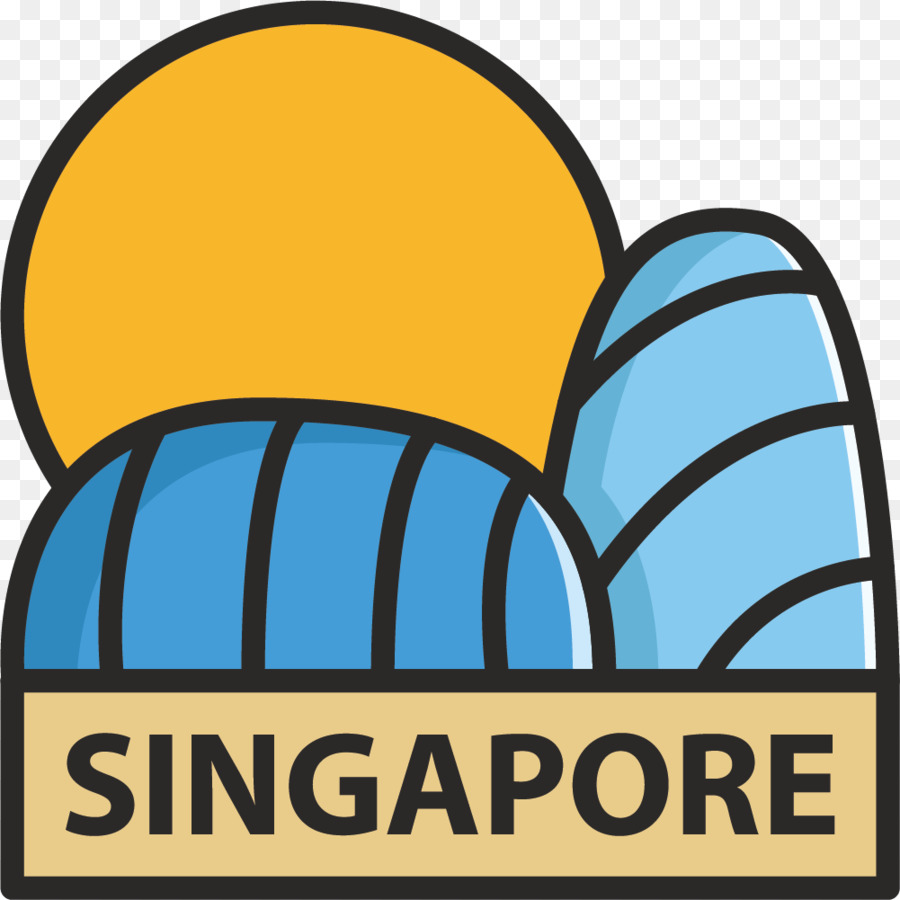 Singapore punto di riferimento Clip art - Alba in Singapore