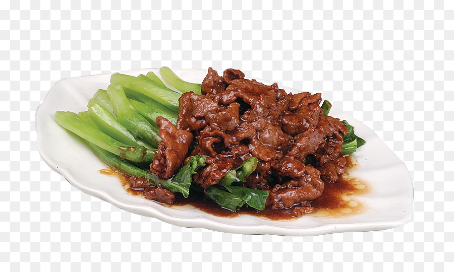 Mongolische Rindfleisch Bulgogi Meer Gurke als Essen chinesische Küche Zweimal gekochtes Schweinefleisch - Rindfleisch mit Brokkoli