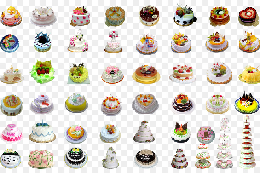 Eis-Geburtstagstorte - Geburtstag-Kuchen-Sammlung