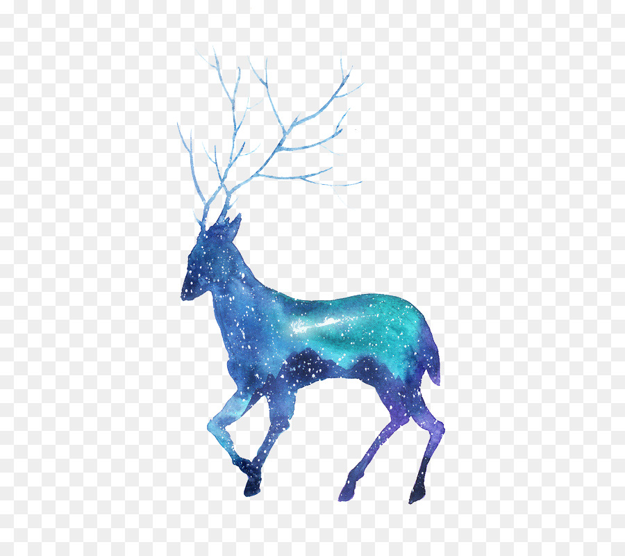 Deer Silhouette Download - Hirsch