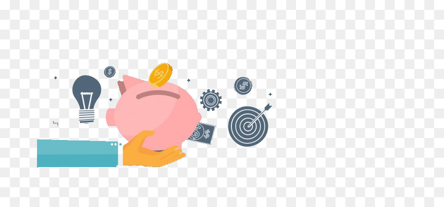 Sparschwein - Holding piggy bank