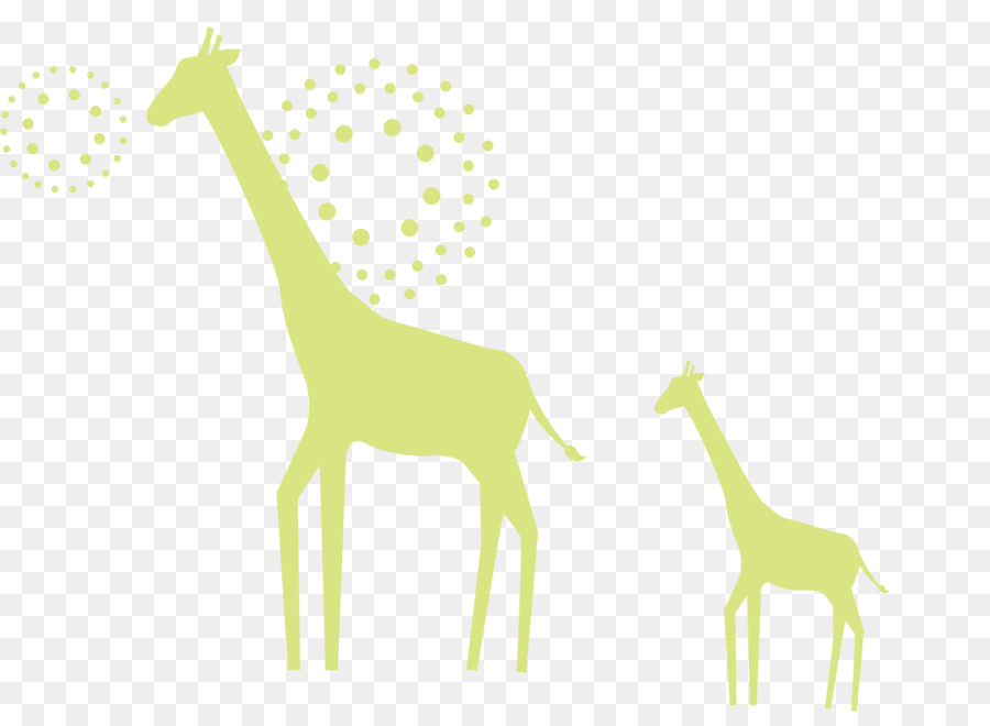 Giraffa Cervi Illustrazione - giraffa