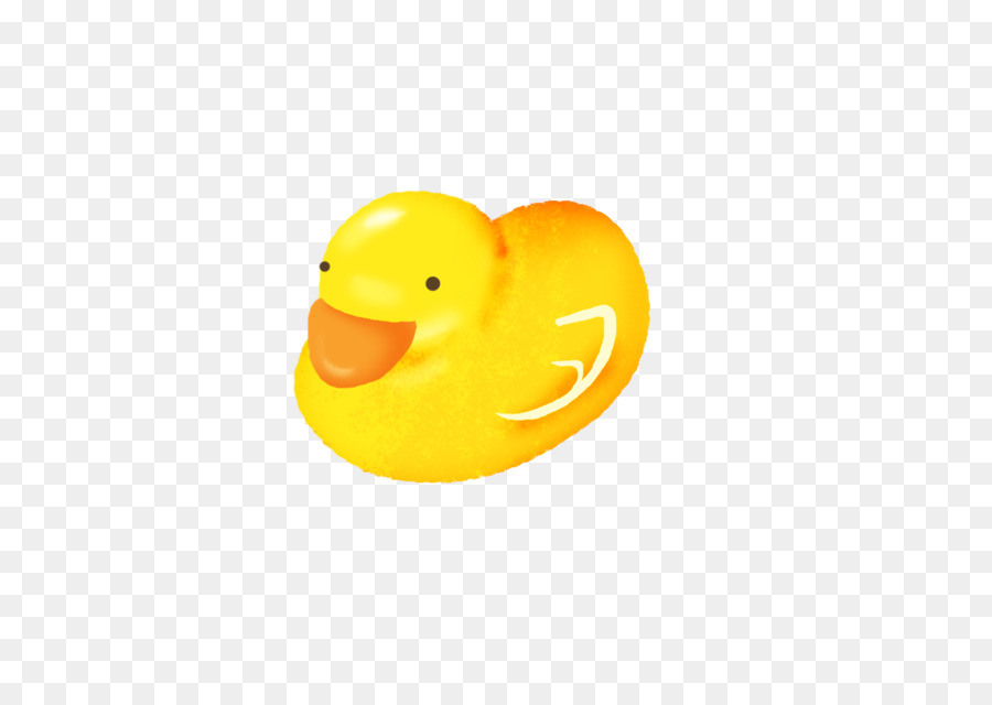 Ente Schnabel Vogel Cygnini Gans - Kleine gelbe Ente