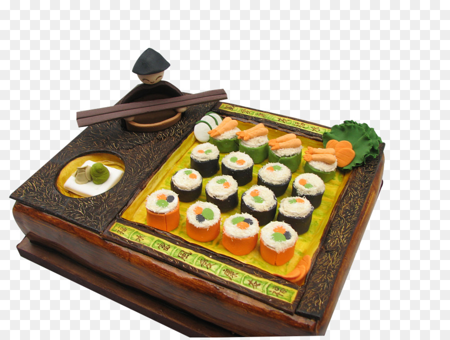 Sushi-Japanische Küche Torte Torta Sashimi - japanische sushi