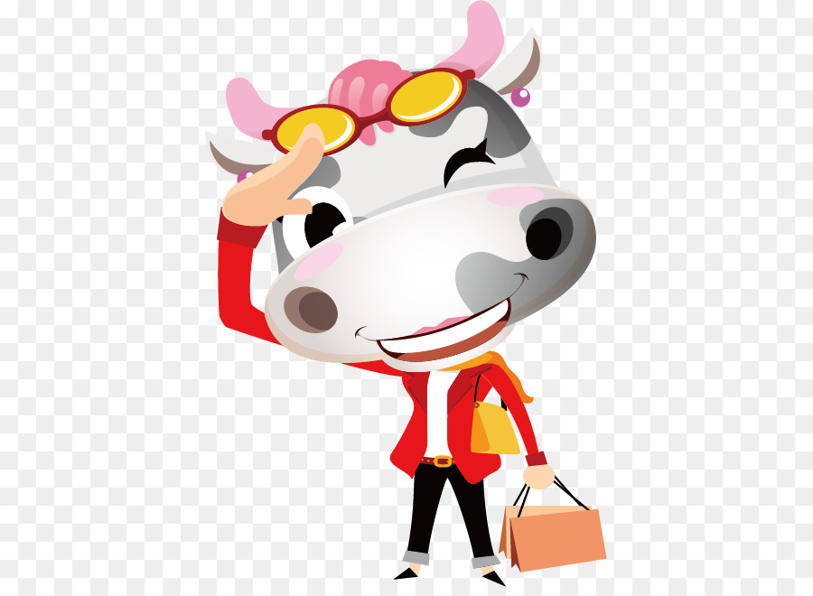 Eye Cartoon png download - 445*650 - Free Transparent Cattle png Download.  - CleanPNG / KissPNG