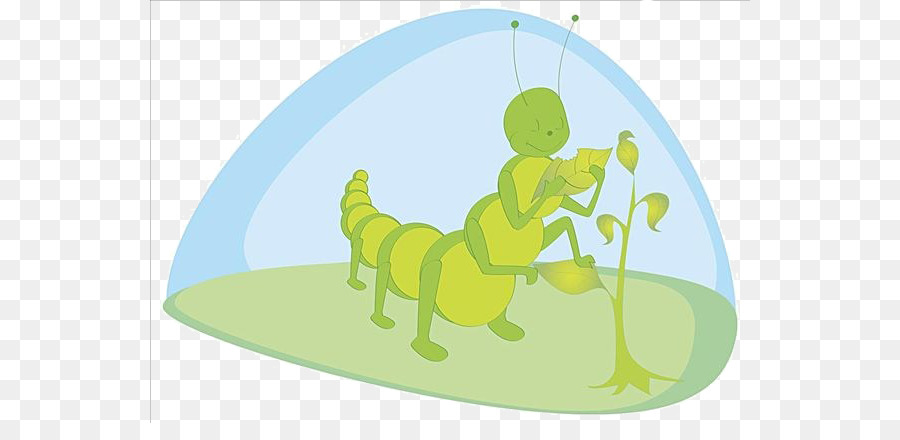 Ant Cartoon Illustrazione - Cartoon formiche albero
