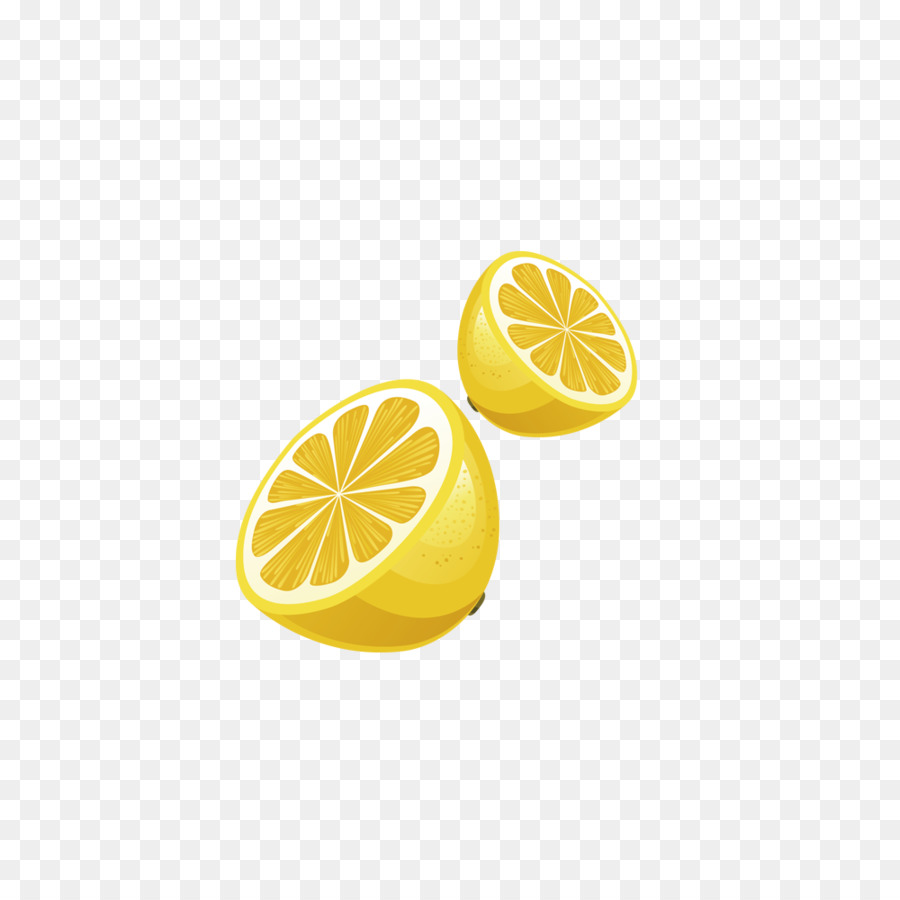 Zitrone - Cartoon-Zitrone