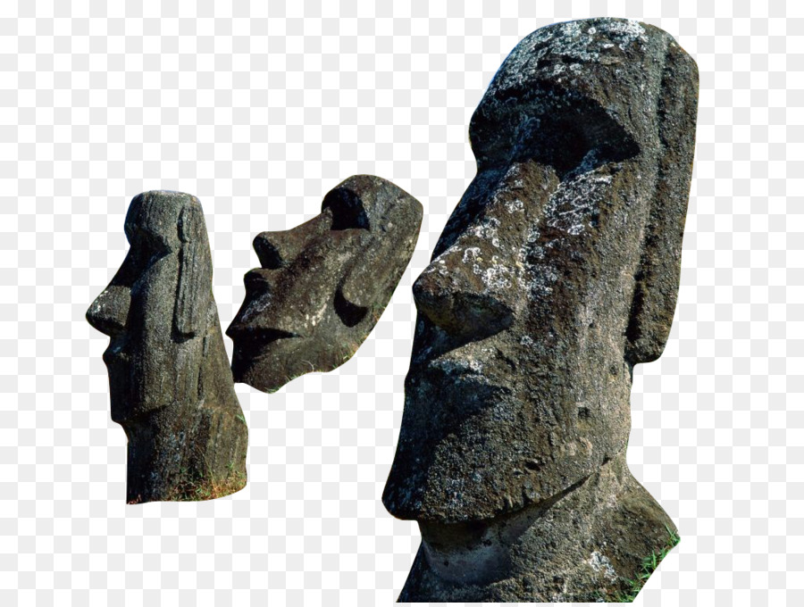 Moai-Rano Kratz-Gummi Kleine Orongo Siem Reap - Easter Island, Chile