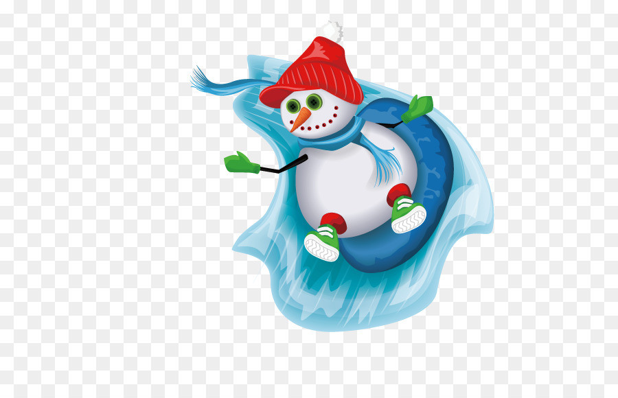 Snowman Chứng minh họa mùa Đông Hoạ - Trong nước lướt snowman
