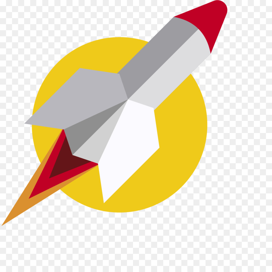 Rocket Zeichnung - Wohnung cartoon-Rakete