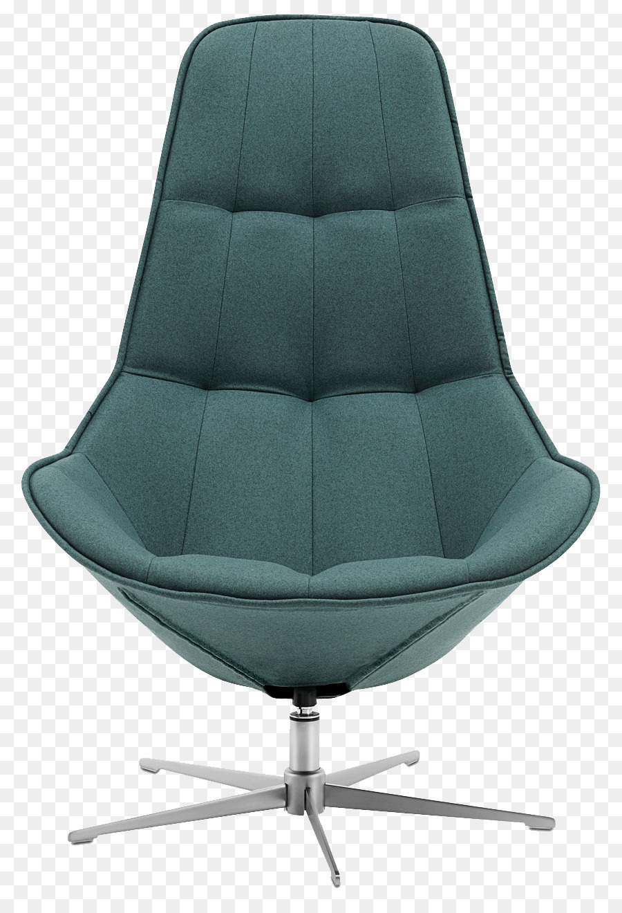 BoConcept Wing chair Leder-Möbel - Mode grüne Eierschale dekoriert Holz-Sessel
